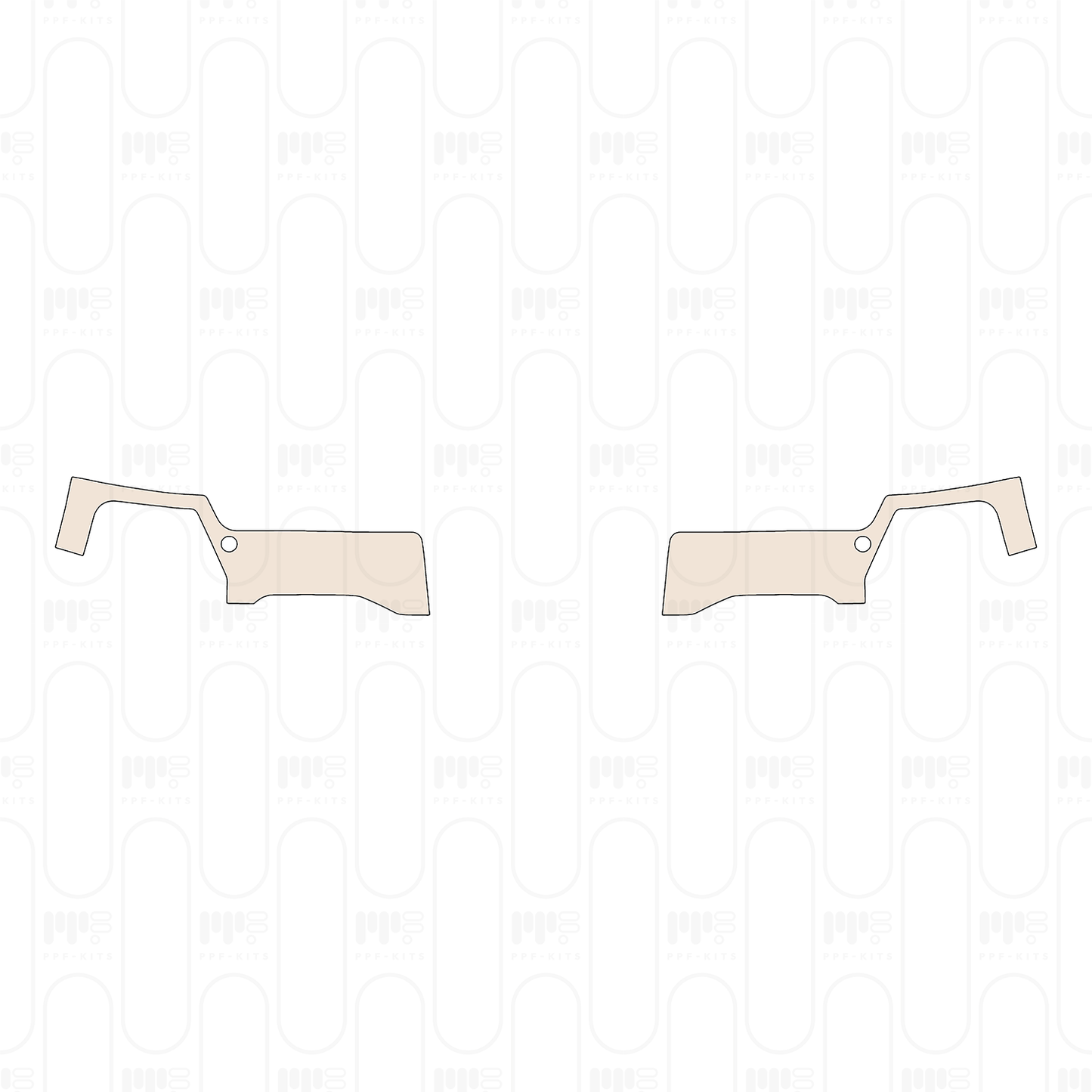 Pre-Cut PPF Ford Super Duty F-250 Crew Cab XLT 2025