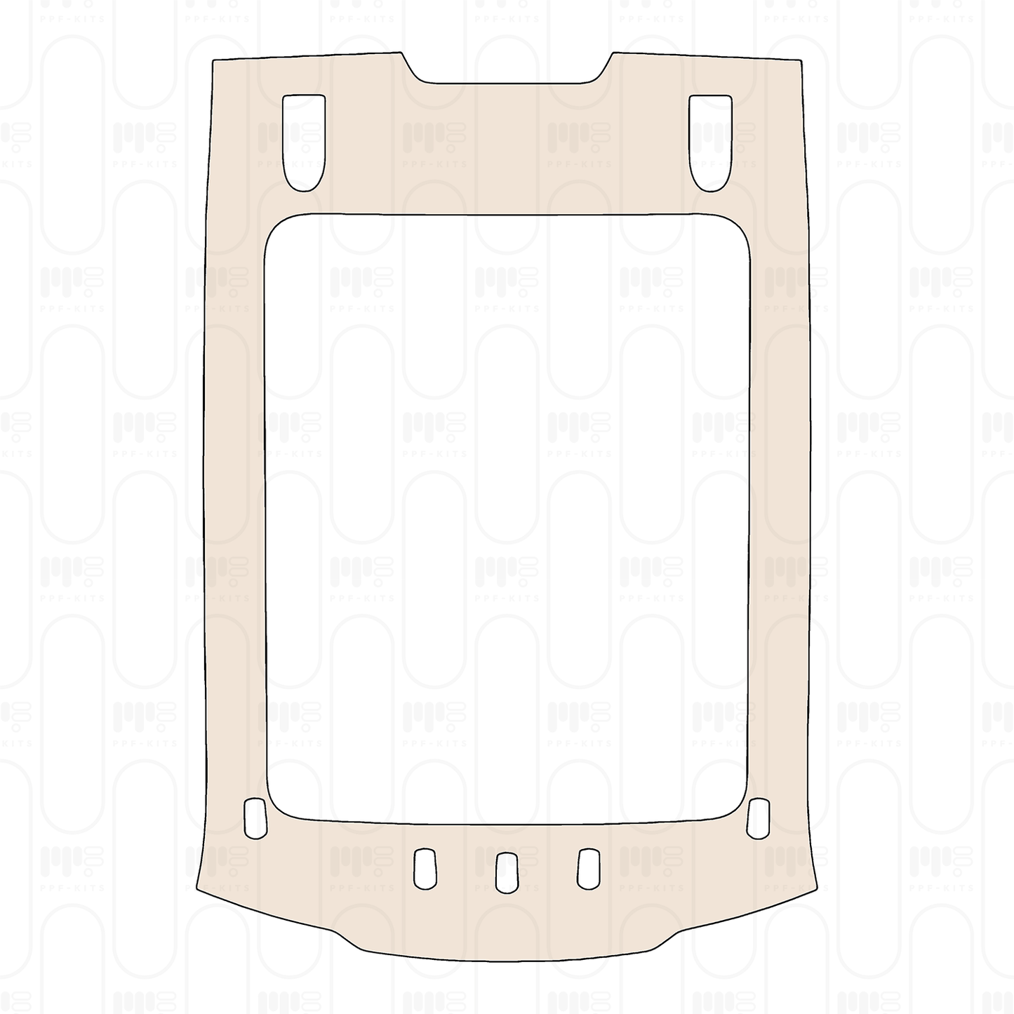Pre-Cut PPF Ford Super Duty F-450 King Ranch 2025