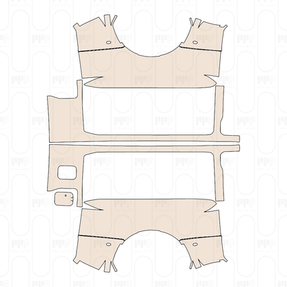 Pre-Cut PPF Ford Super Duty F-450 King Ranch 2025