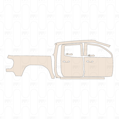 Pre-Cut PPF GMC Canyon AT4X 2026