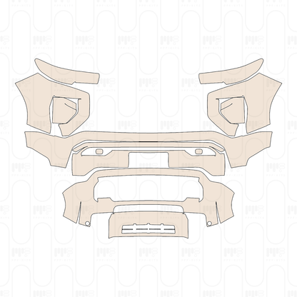Pre-Cut PPF GMC Canyon AT4X 2026