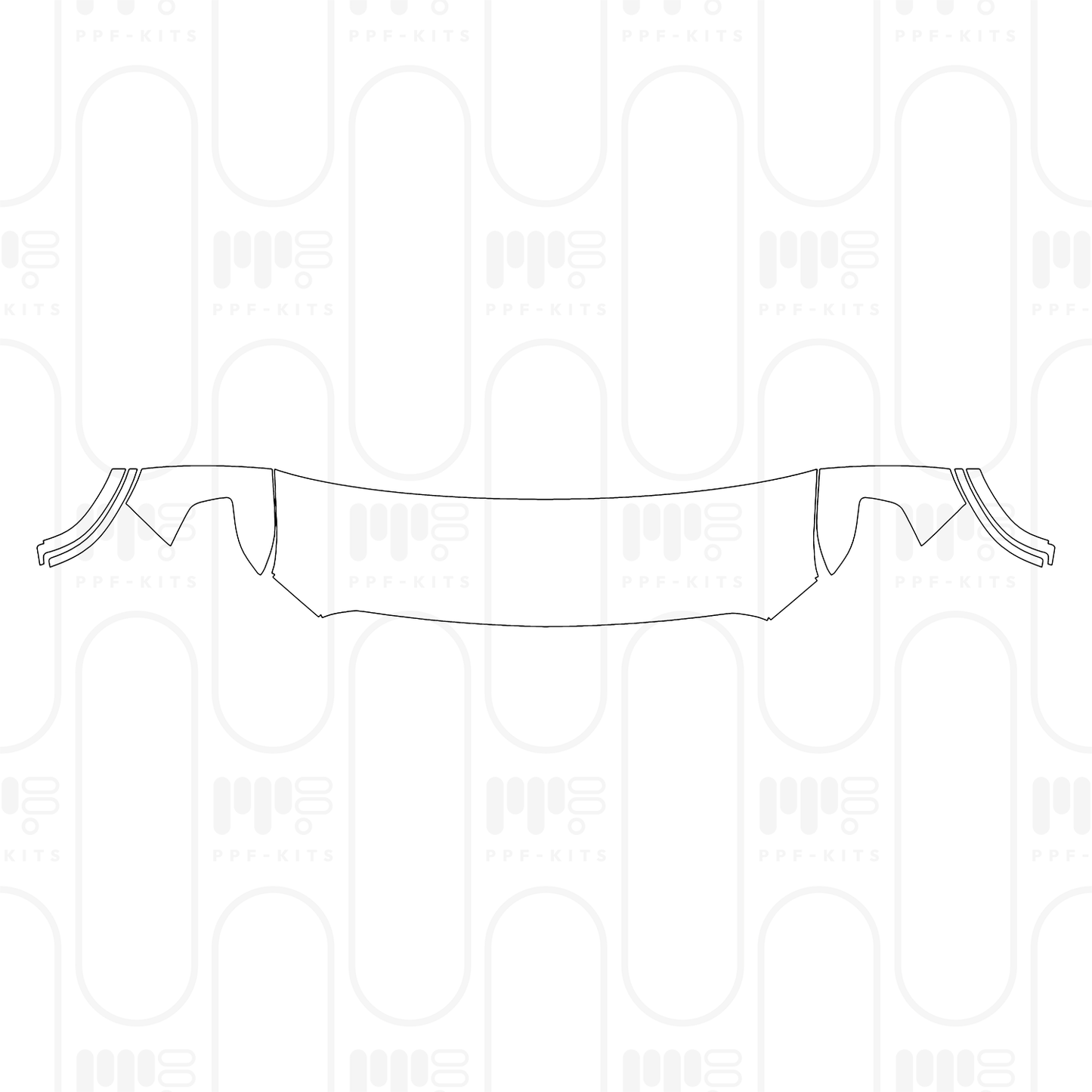 Pre-Cut PPF GMC Sierra 1500 Crew Cab DENALI 2025