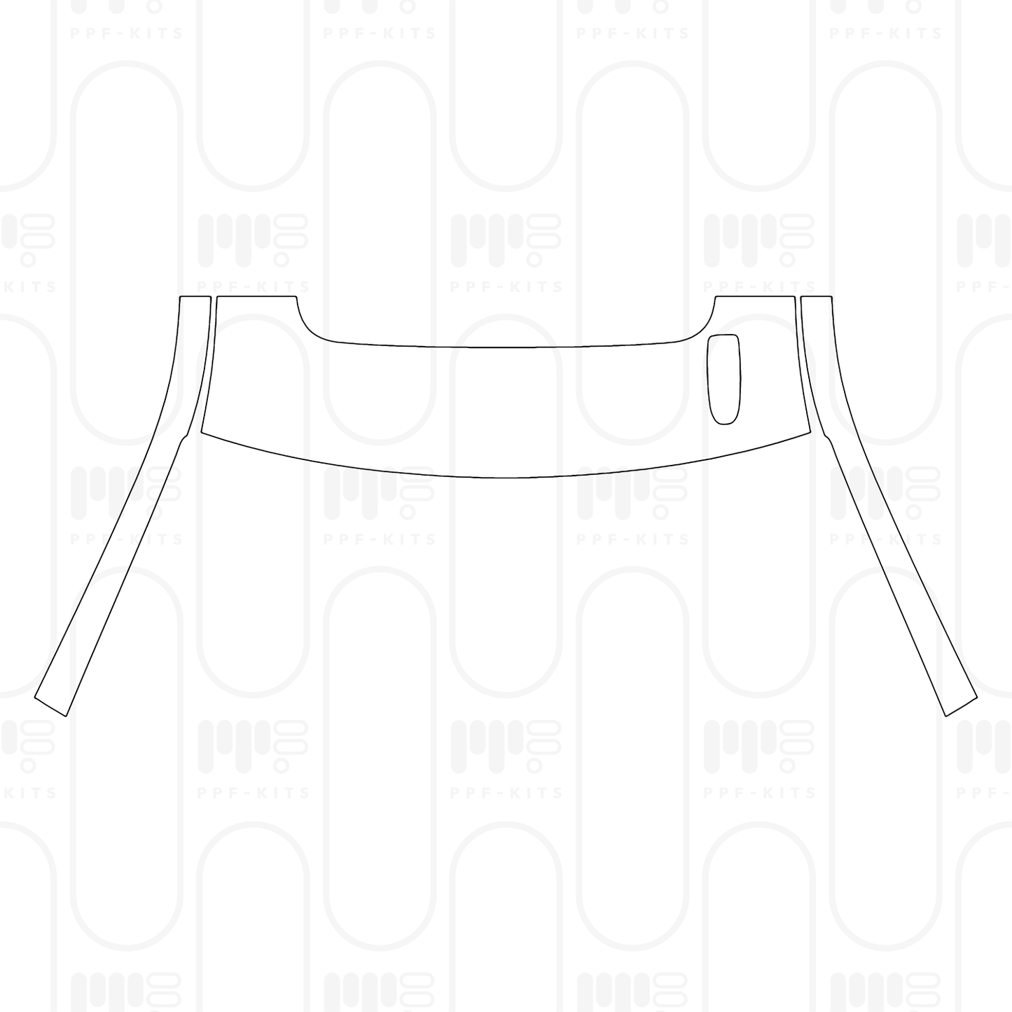 Pre-Cut PPF GMC Sierra 1500 Crew Cab DENALI 2025