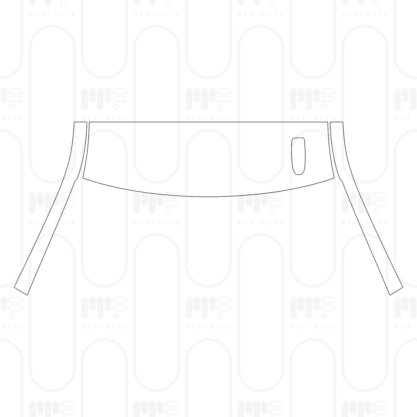 Pre-Cut PPF GMC Sierra 1500 Crew Cab DENALI 2025