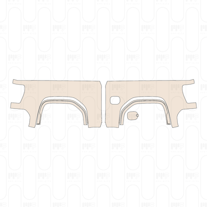 Pre-Cut PPF GMC Sierra 1500 Crew Cab ELEVATION 2026