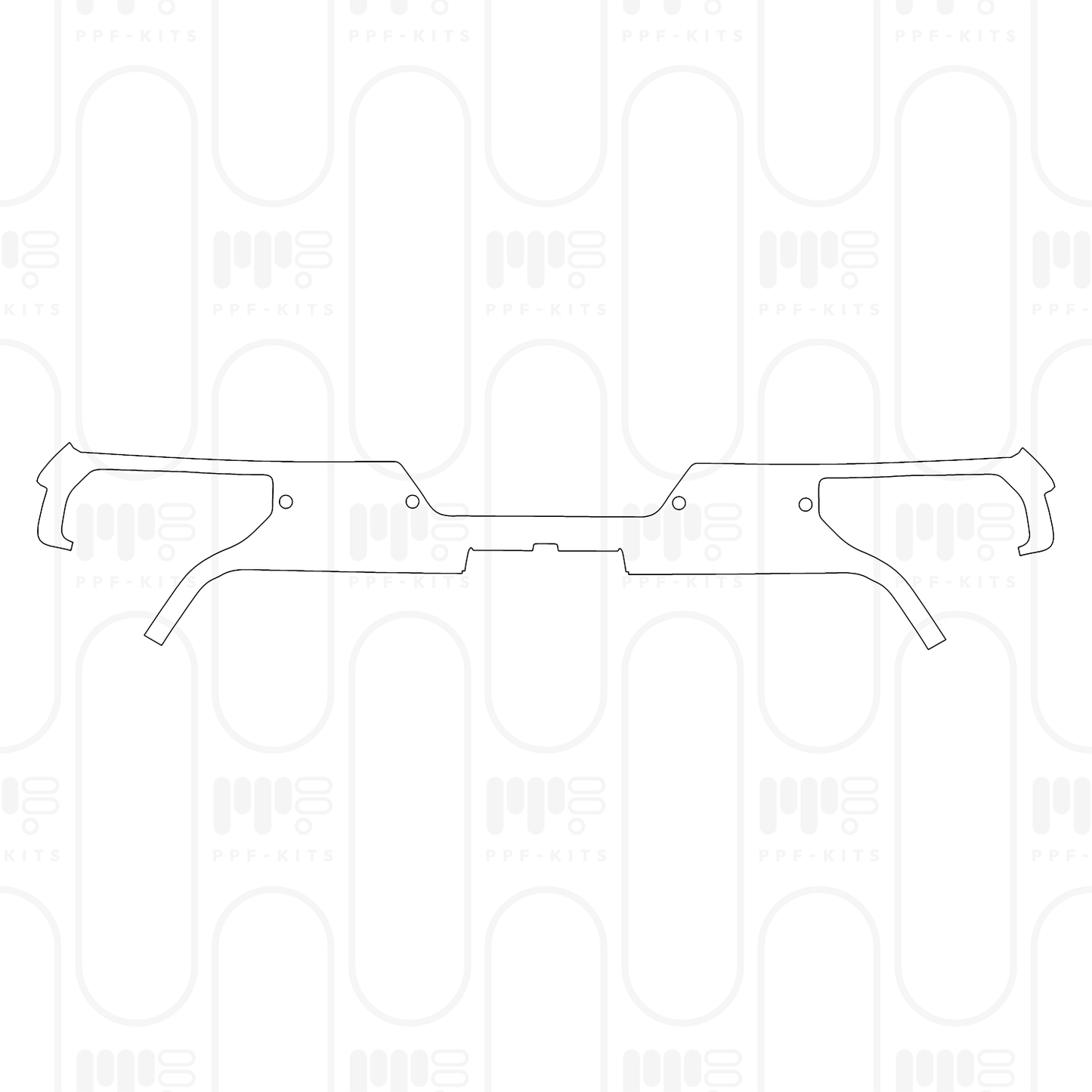 Pre-Cut PPF GMC Sierra 1500 Crew Cab DENALI 2025