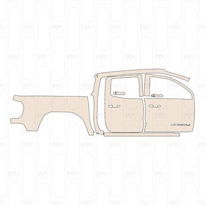 Pre-Cut PPF GMC Canyon Denali 2025