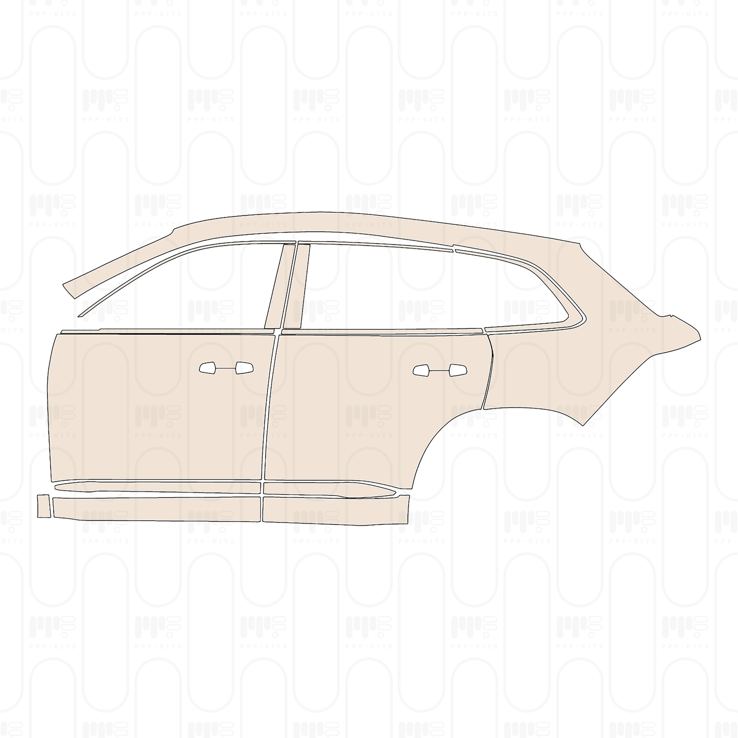 Pre-Cut PPF Geely Monjaro 2025