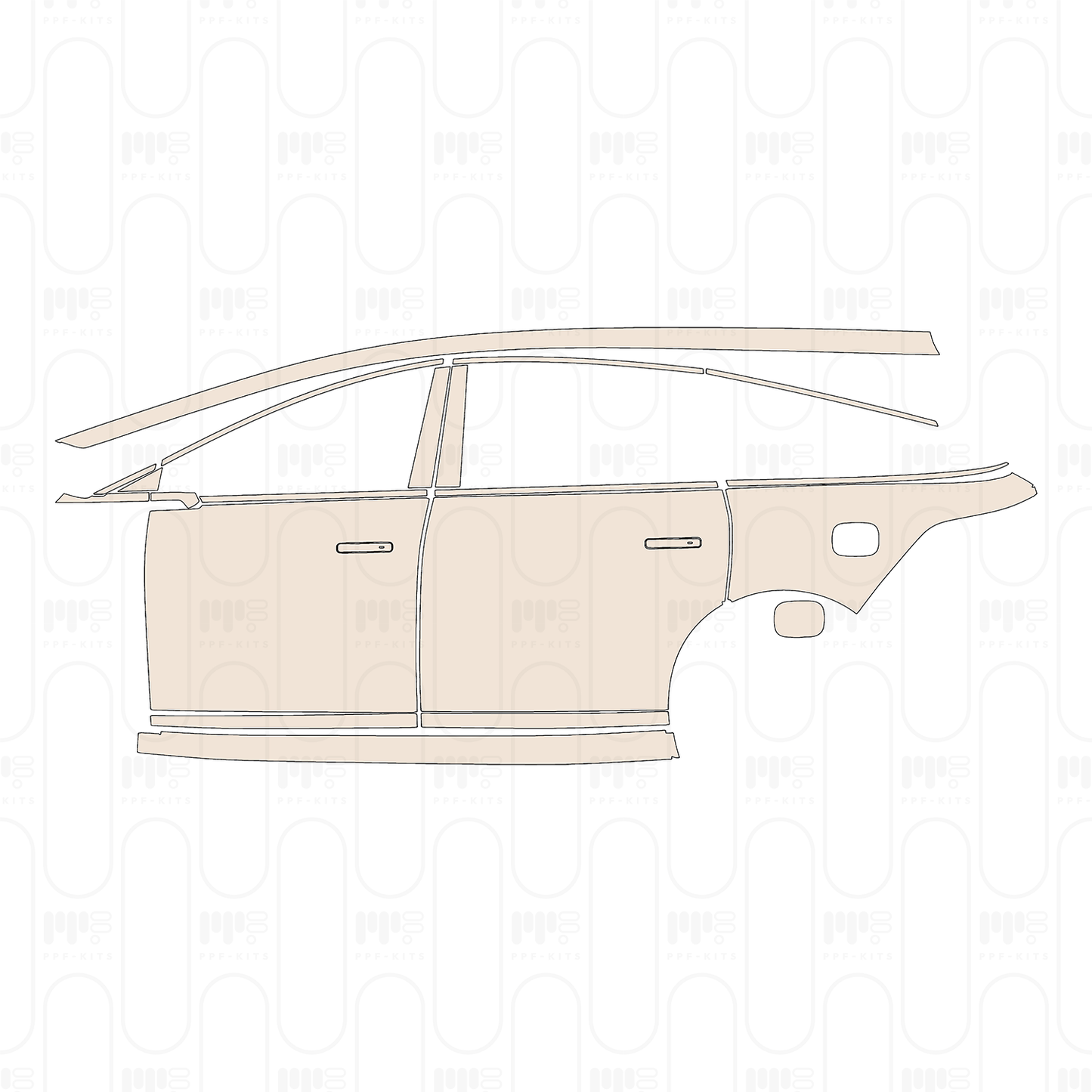 Pre-Cut PPF Li Auto i8 2025
