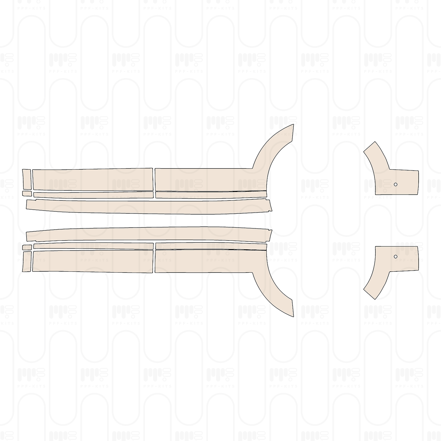 Pre-Cut PPF Li Auto i8 2025