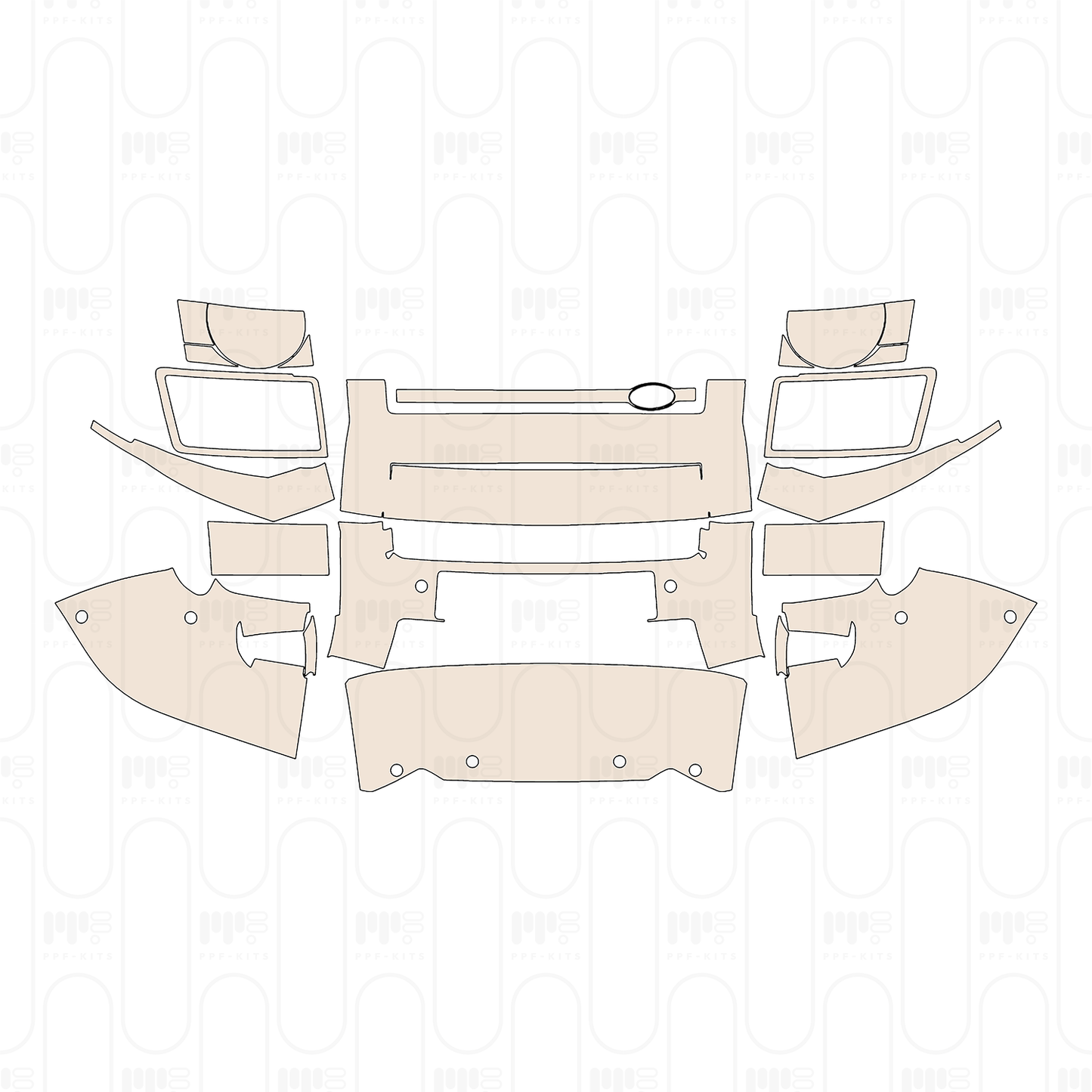 Pre-Cut PPF Land Rover Defender 110 V8 2026
