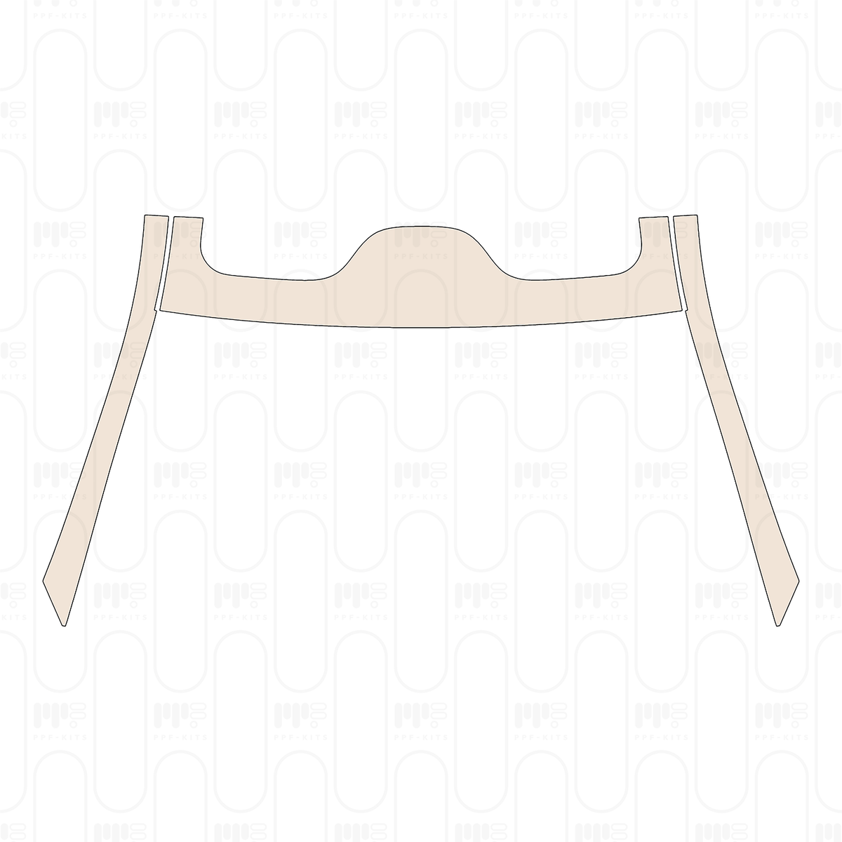 A-Pillar+Roof (front) without roof rack