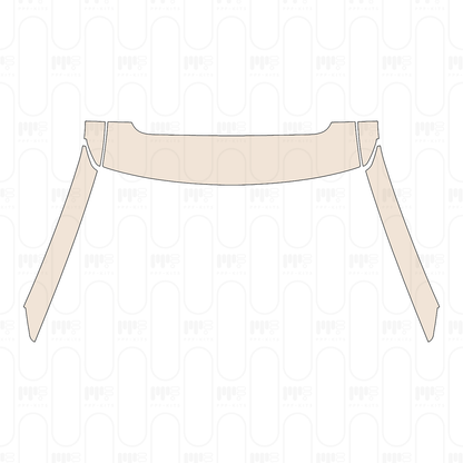 A-Pillar+Roof (front) with panoramic roof