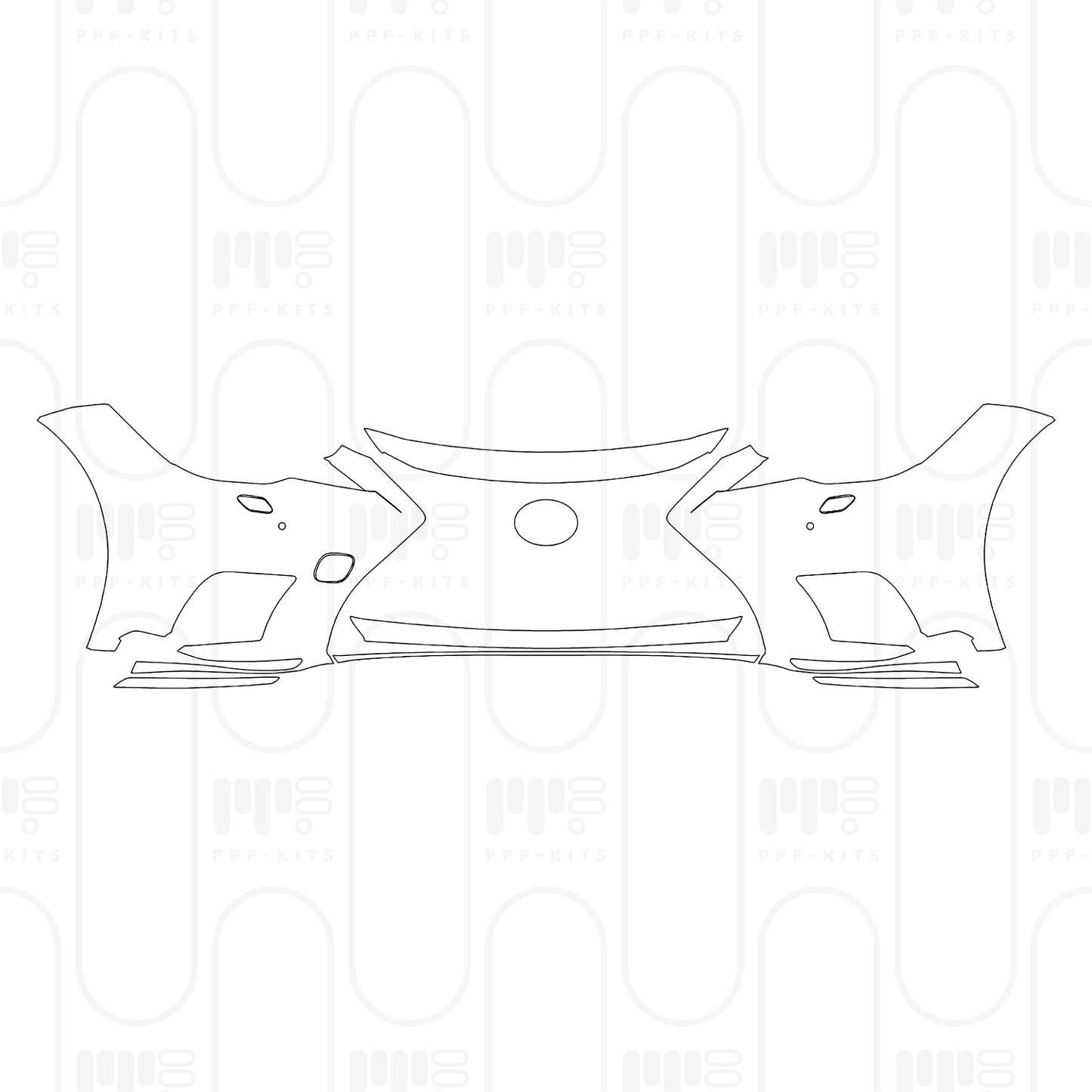 Pre-Cut PPF Lexus LS Fuel Base 2025