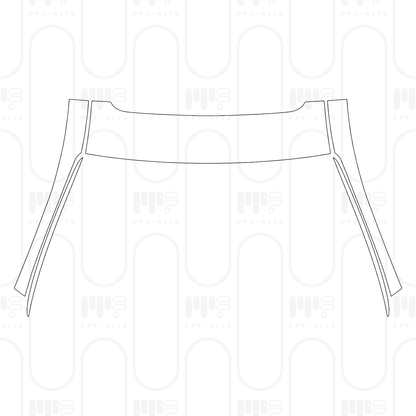 Pre-Cut PPF Lexus LS Fuel Base 2025