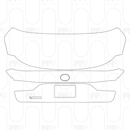 Pre-Cut PPF Lexus LS Fuel Base 2025