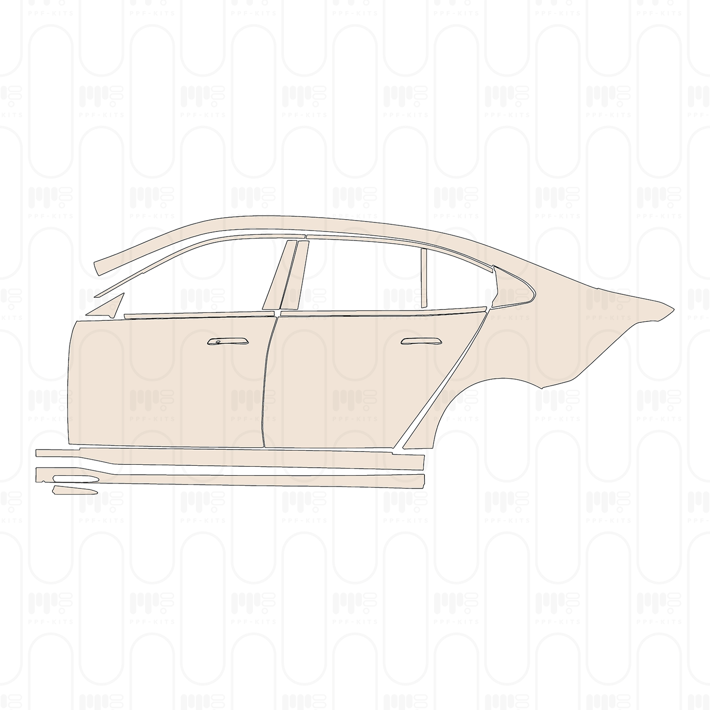 (left) Door+Side Skirt