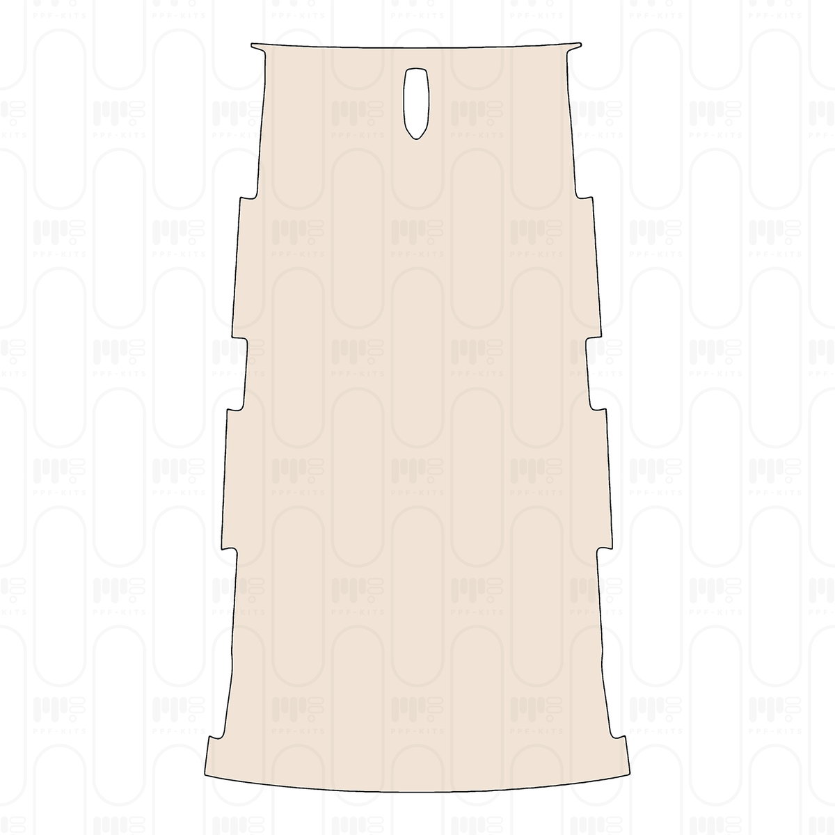Roof without sunroof