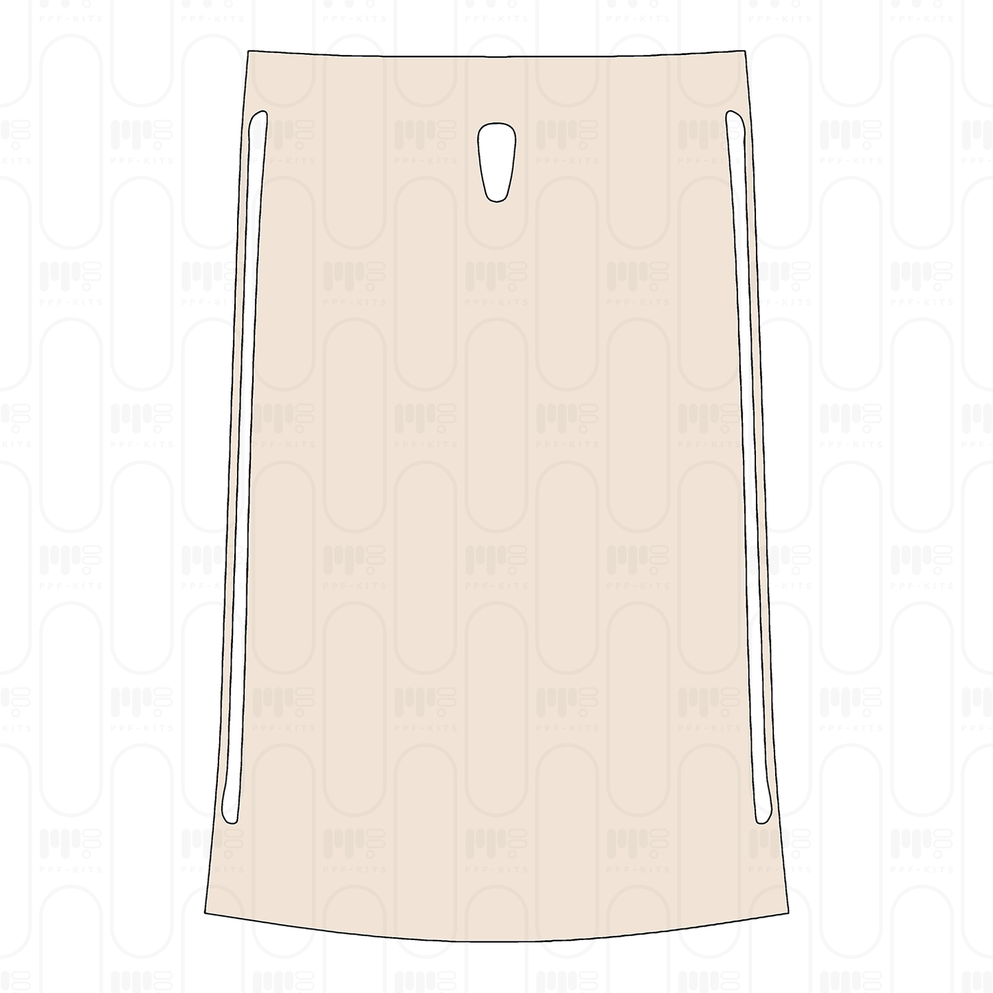 Roof without sunroof