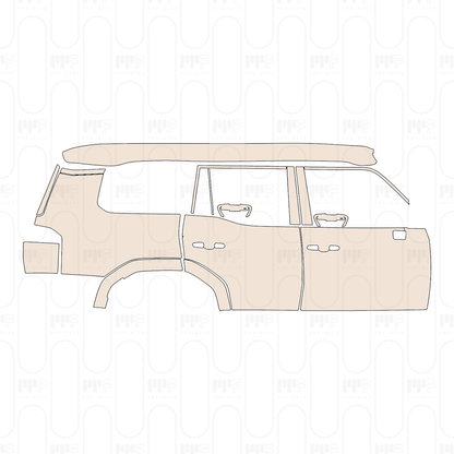 Pre-Cut PPF Lexus GX (US) Overtrail 2026