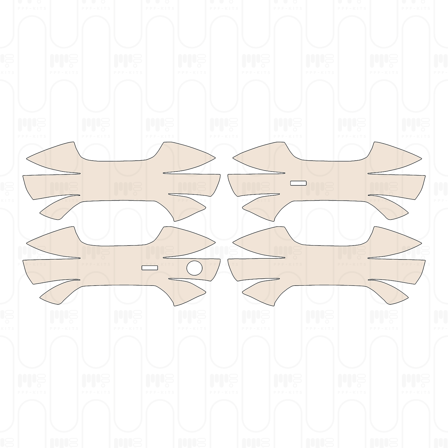 Door Handle for left-hand drive vehicles