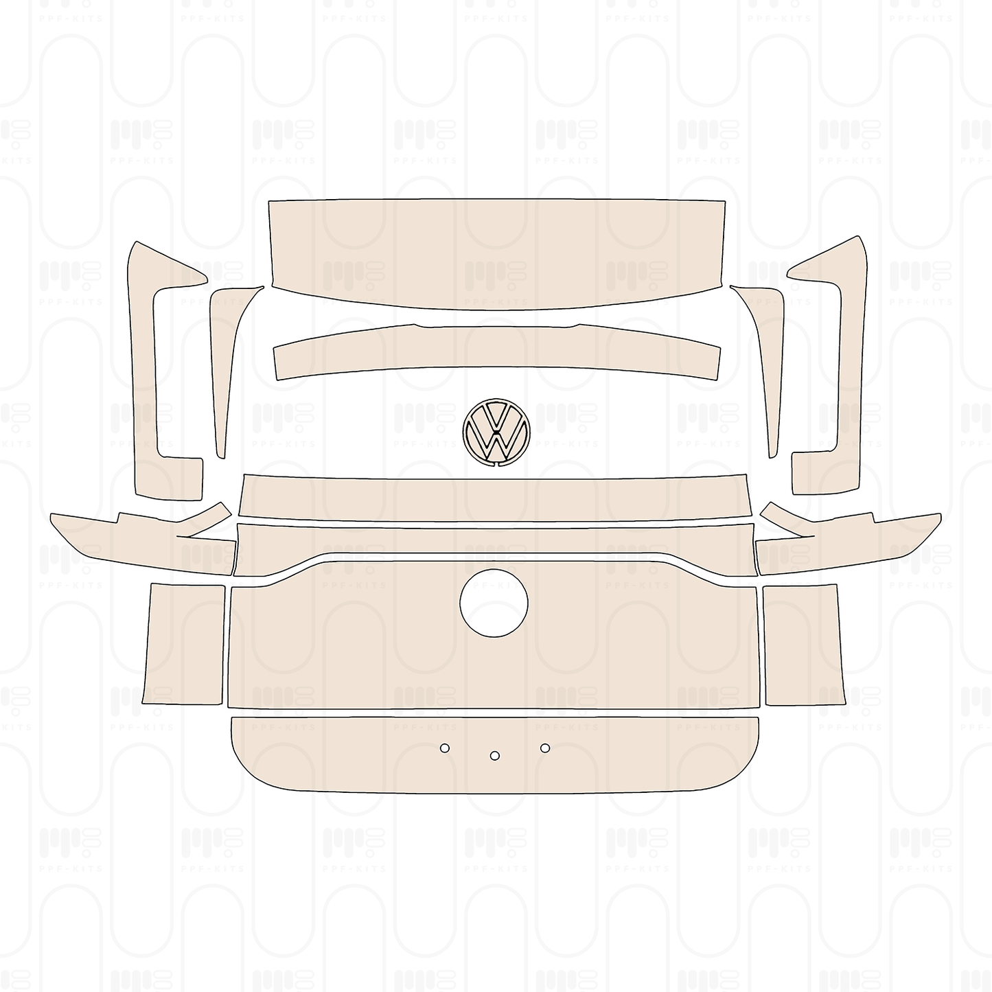 Trunk Lid without Emblem