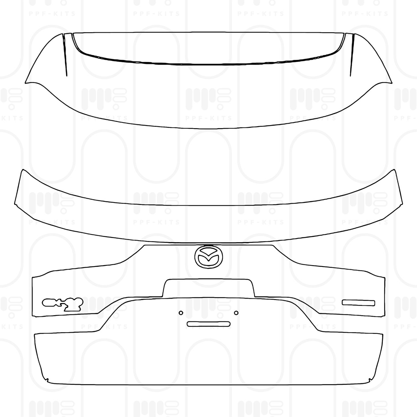 Pre-Cut PPF Mazda CX-60 (EU) Exclusive-Line 2026
