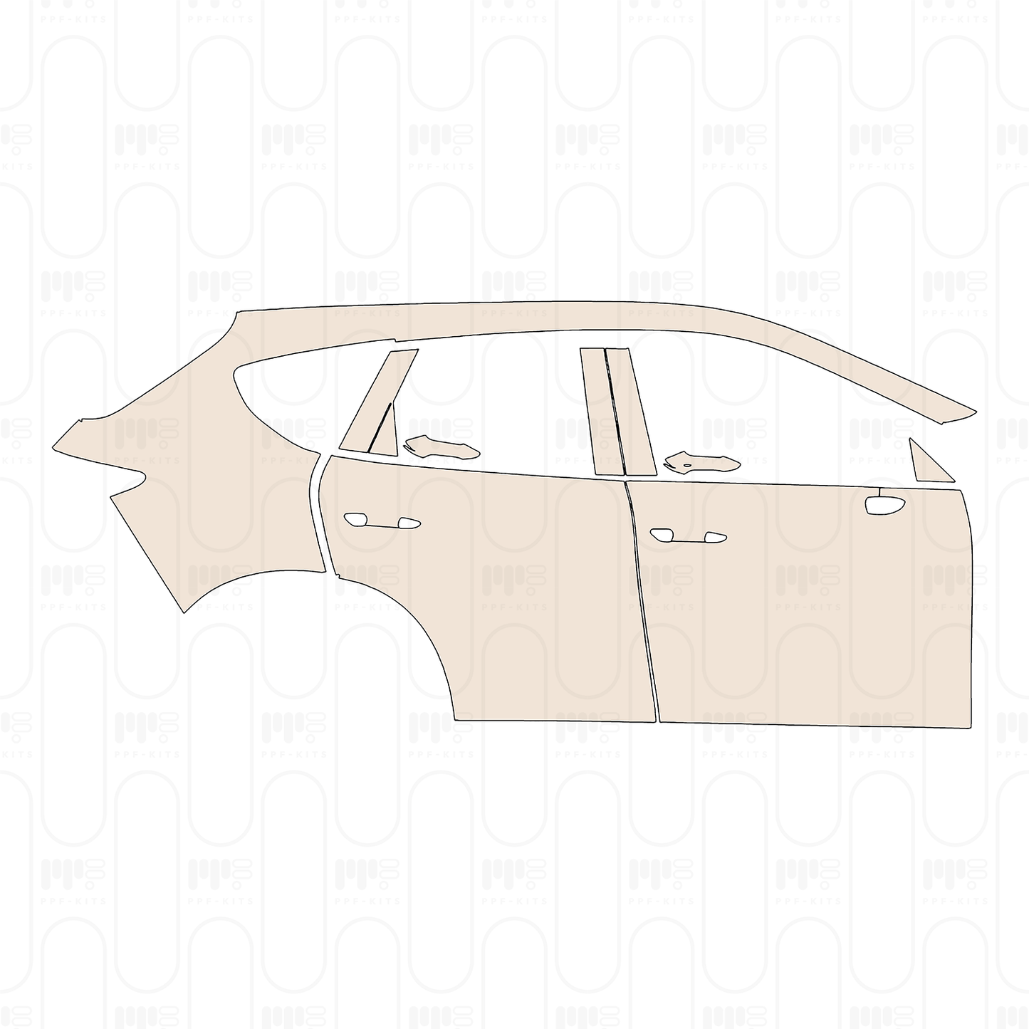 Pre-Cut PPF Mazda CX-60 (EU) Exclusive-Line 2025