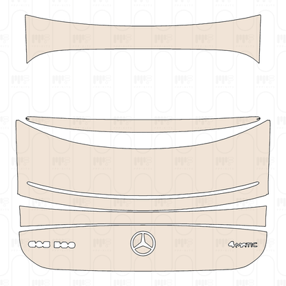 Pre-Cut PPF Mercedes-Benz EQS Base 2026