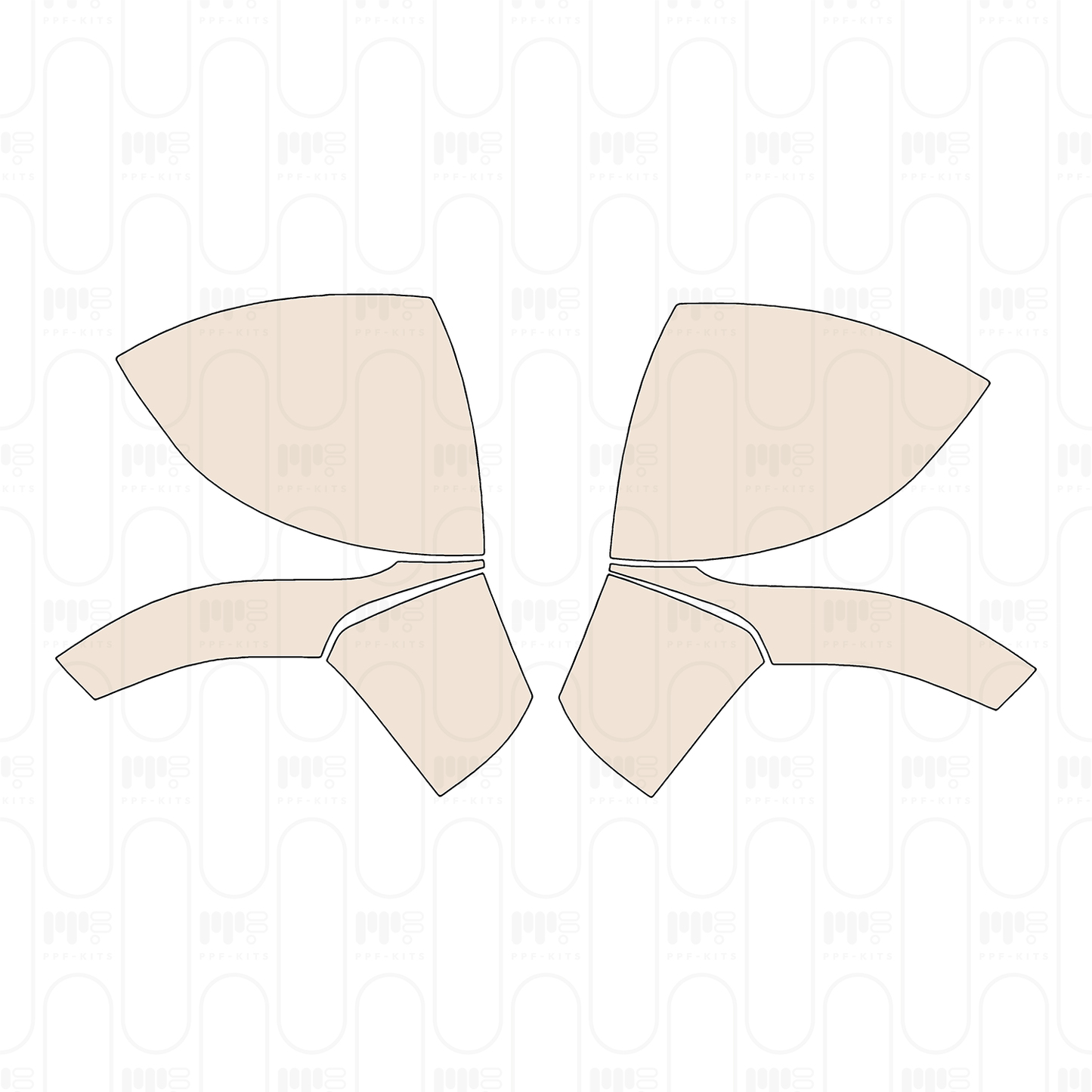 Pre-Cut PPF Mercedes-Benz EQS Base 2026