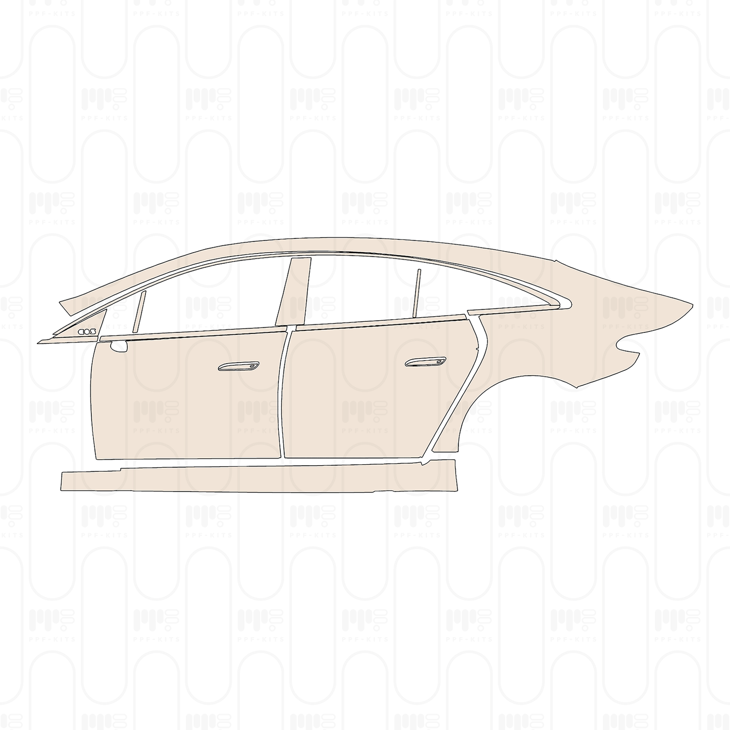 Pre-Cut PPF Mercedes-Benz EQS AMG 53 2026