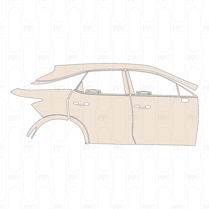 (right) Door+Rear Fender