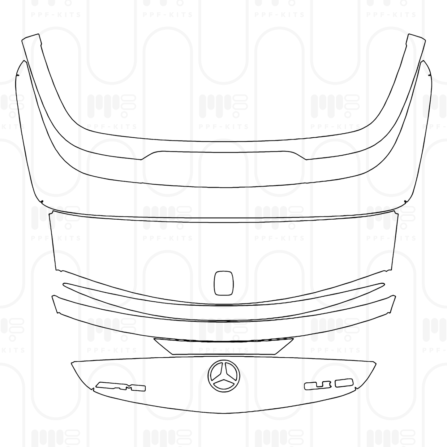 Pre-Cut PPF Mercedes-Benz CLE Cabriolet AMG CLE 53 2026