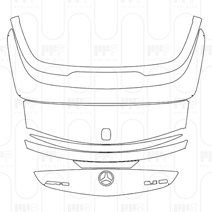Pre-Cut PPF Mercedes-Benz CLE Cabriolet AMG CLE 53 2026
