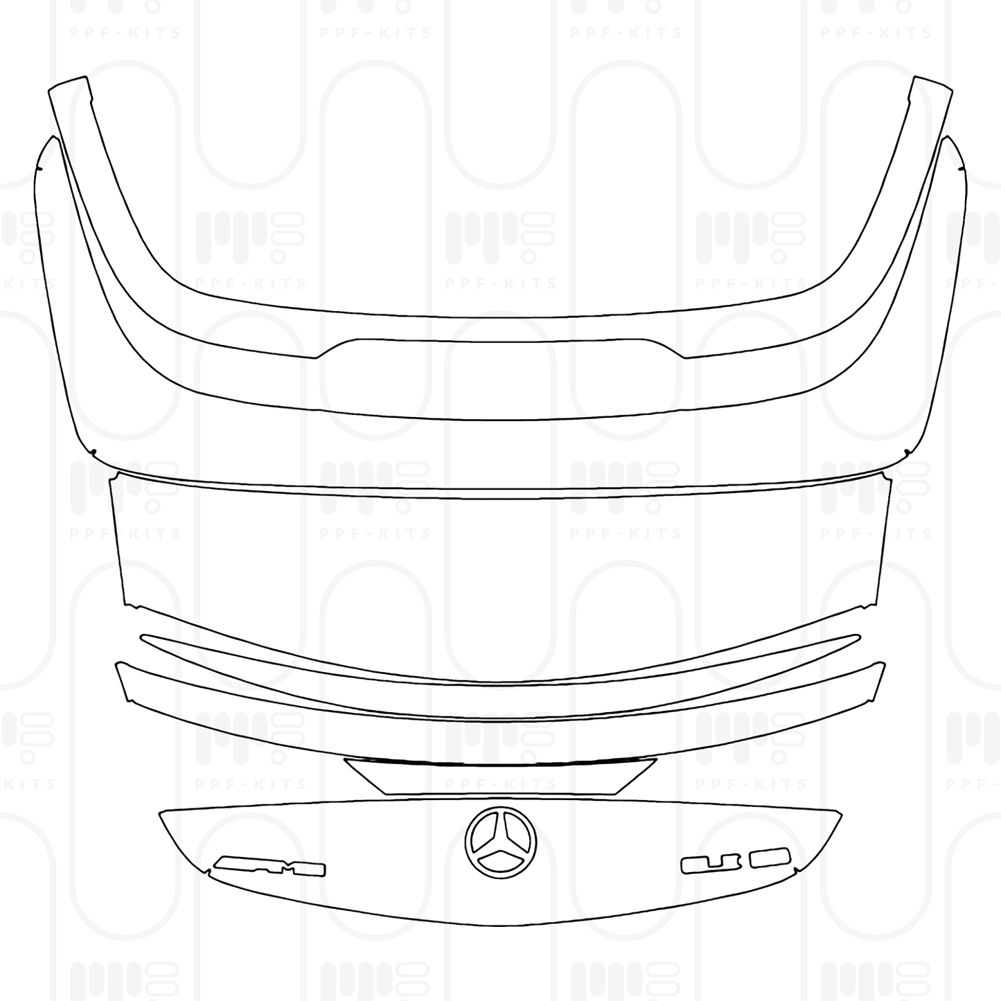 Pre-Cut PPF Mercedes-Benz CLE Cabriolet AMG CLE 53 2026