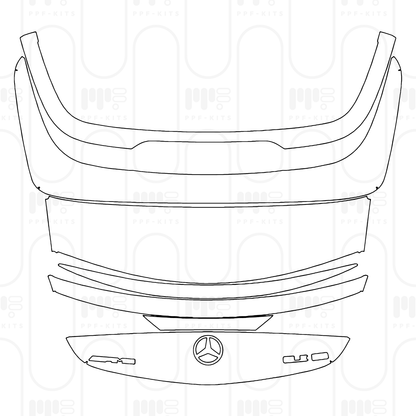 Pre-Cut PPF Mercedes-Benz CLE Cabriolet AMG CLE 53 2026