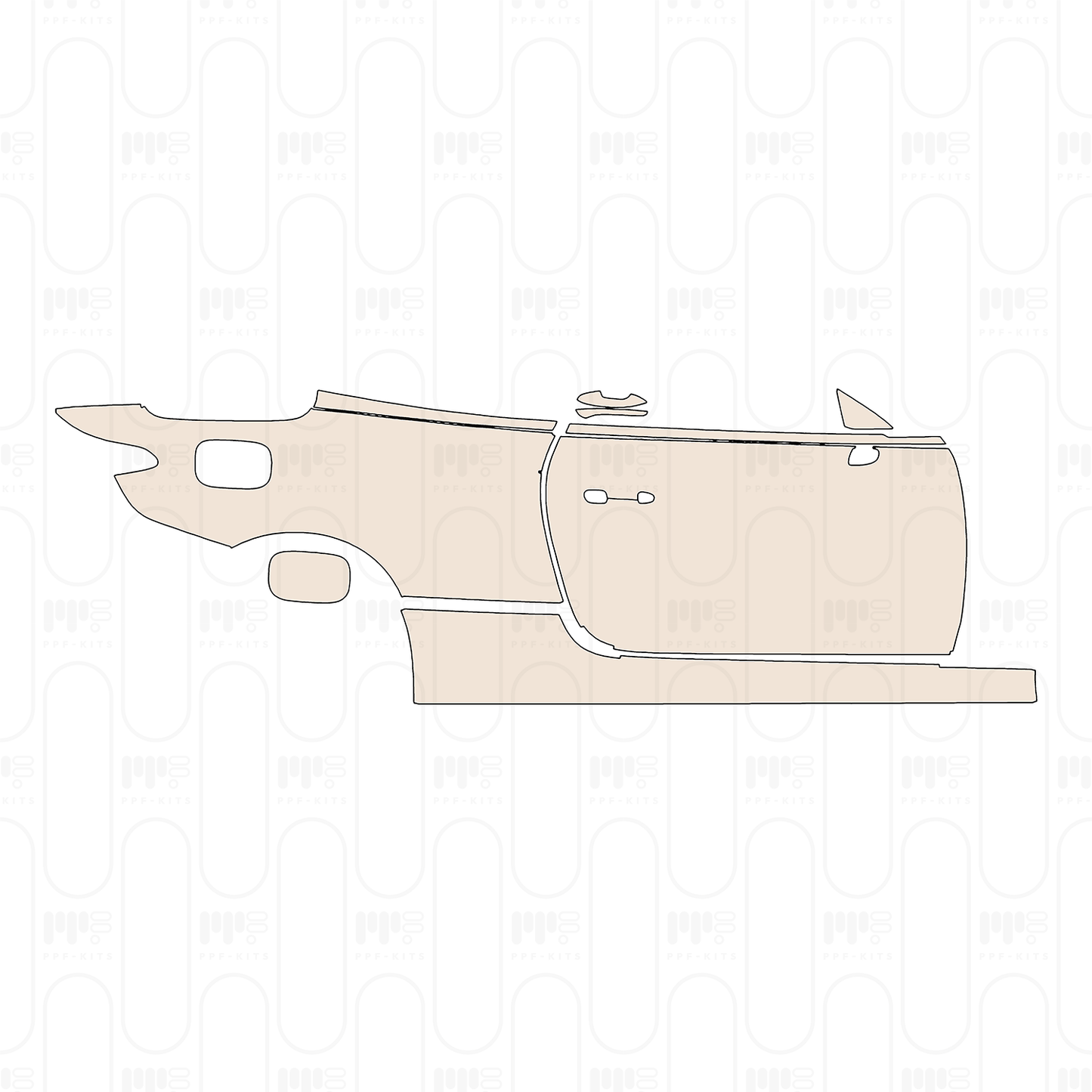 Pre-Cut PPF Mercedes-Benz CLE Cabriolet Base 2026