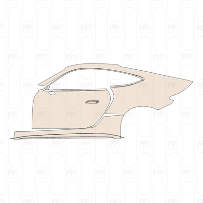 Pre-Cut PPF Mercedes-Benz AMG GT 2-Door AMG GT 55 2026
