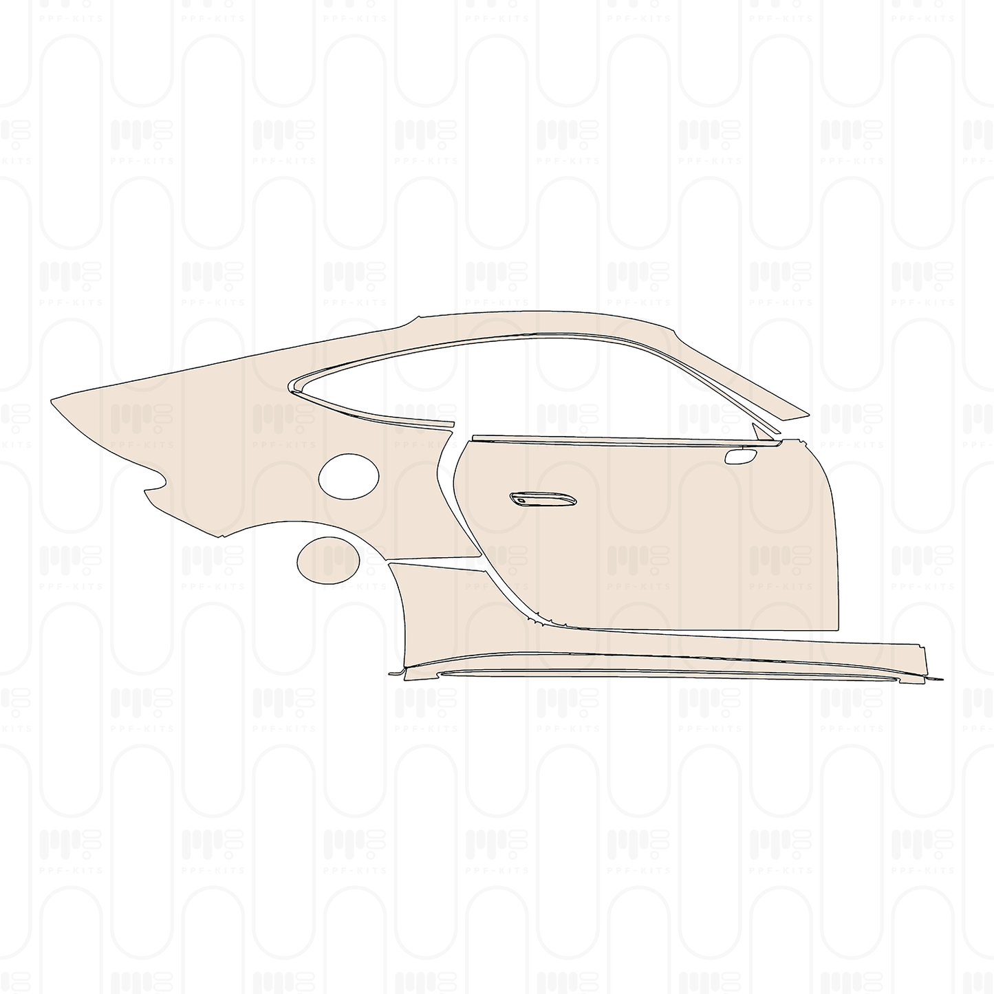 Pre-Cut PPF Mercedes-Benz AMG GT 2-Door AMG GT 55 2026
