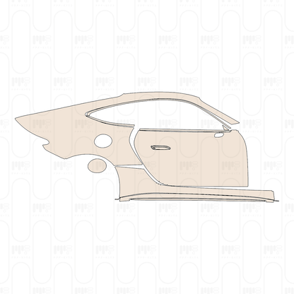 Pre-Cut PPF Mercedes-Benz AMG GT 2-Door AMG GT 55 2026