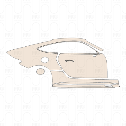 Pre-Cut PPF Mercedes-Benz AMG GT 2-Door AMG GT 43 2026