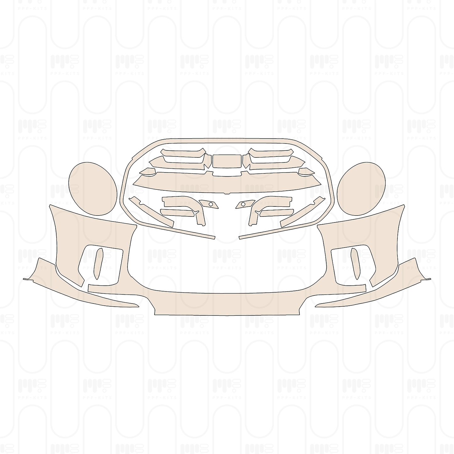 Pre-Cut PPF MINI Convertible Cooper C Sport 2025