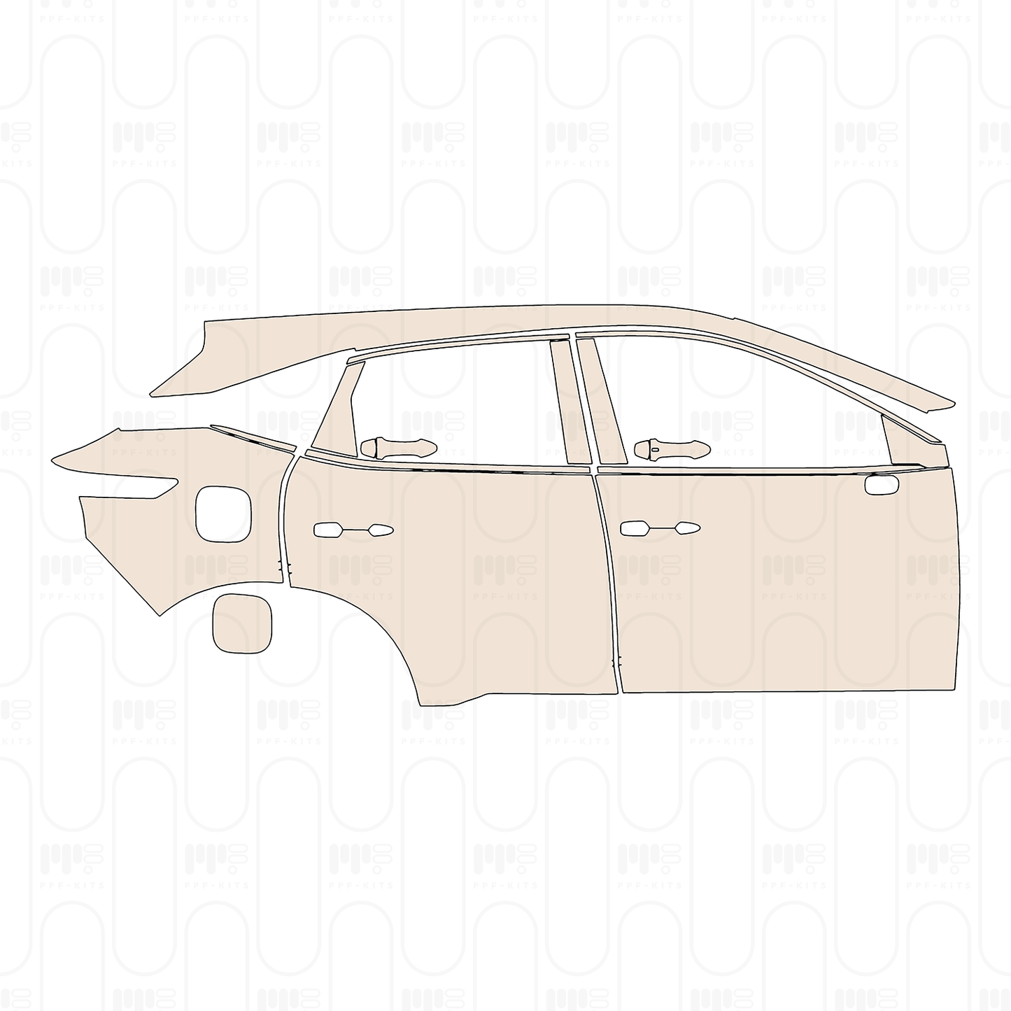Pre-Cut PPF Nissan Qashqai (AU) ST 2026