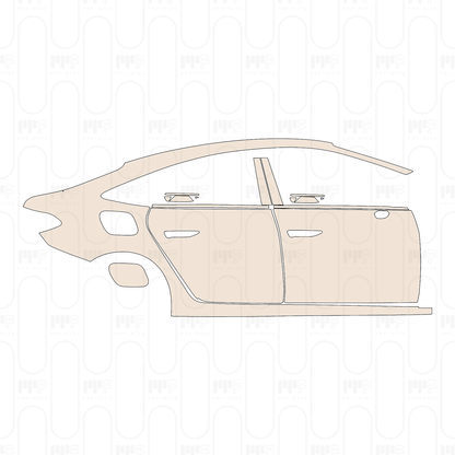 (right) Door+Rear Fender+Side Skirt