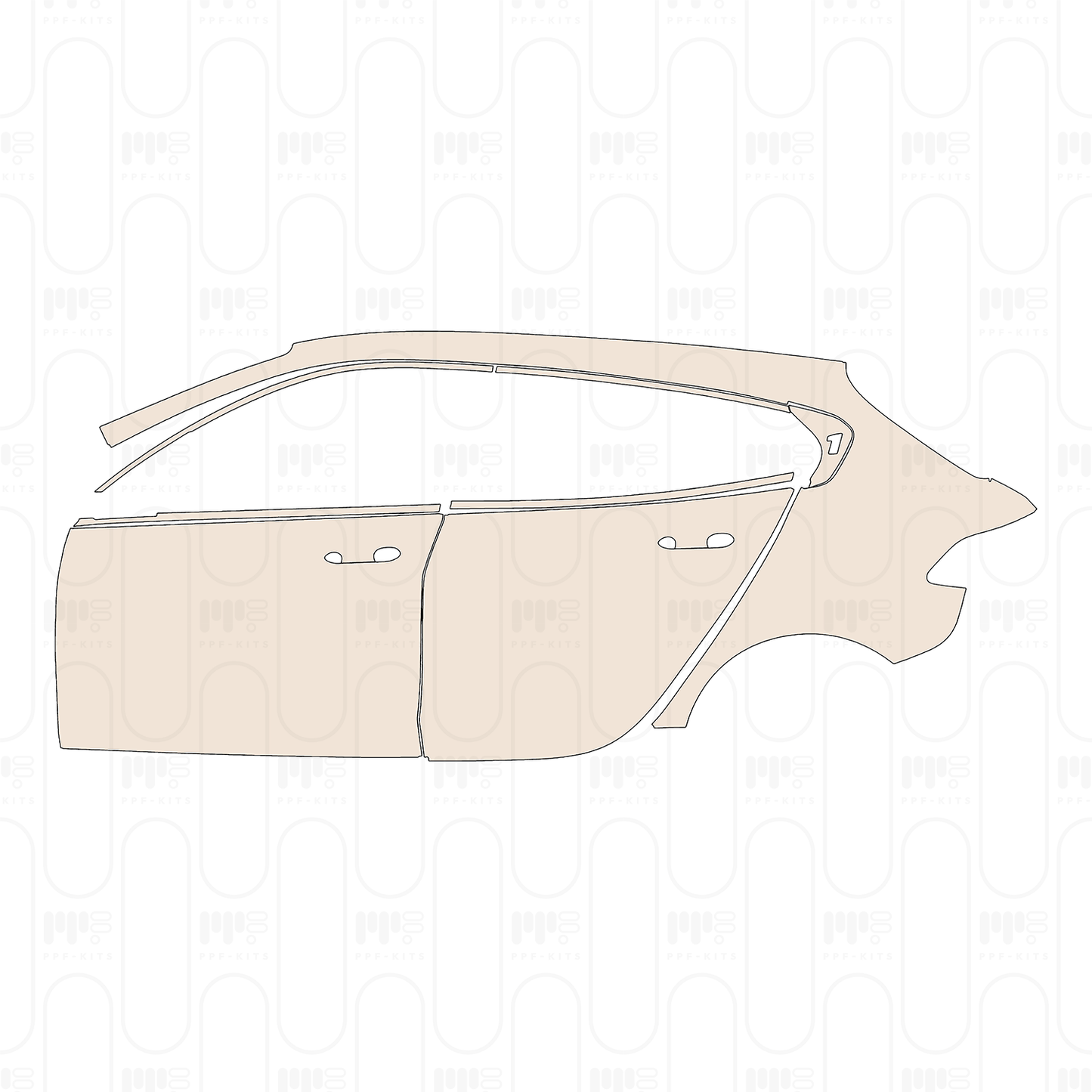 (left) Door+Rear Fender