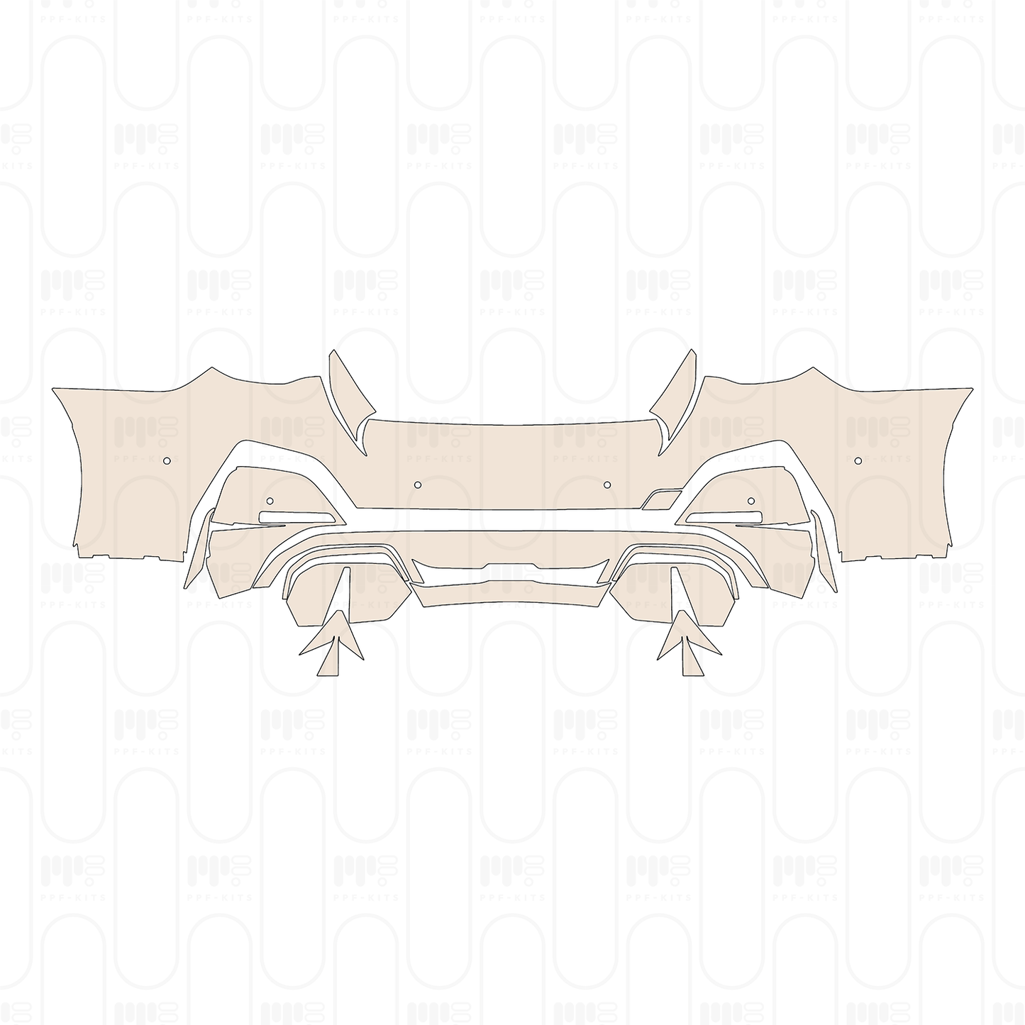 Rear Bumper splicing, reduced difficulty of installation