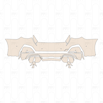 Rear Bumper splicing, reduced difficulty of installation