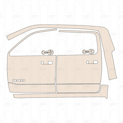 Pre-Cut PPF RAM Trucks 1500 Crew Cab Express 2026