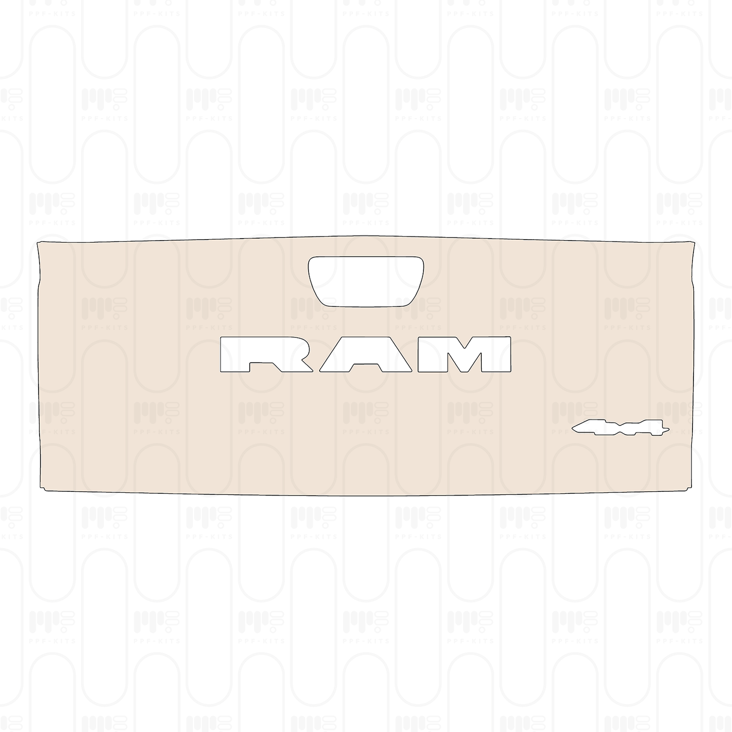 Pre-Cut PPF RAM Trucks 1500 Crew Cab Express 2026