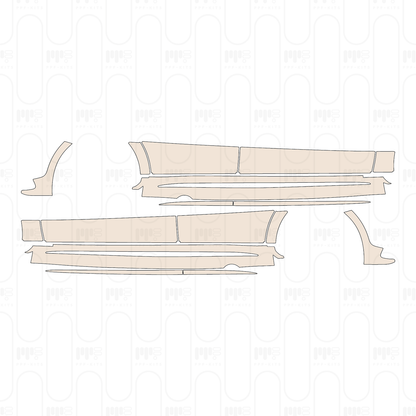 Rocker Panel with aerodynamic Package